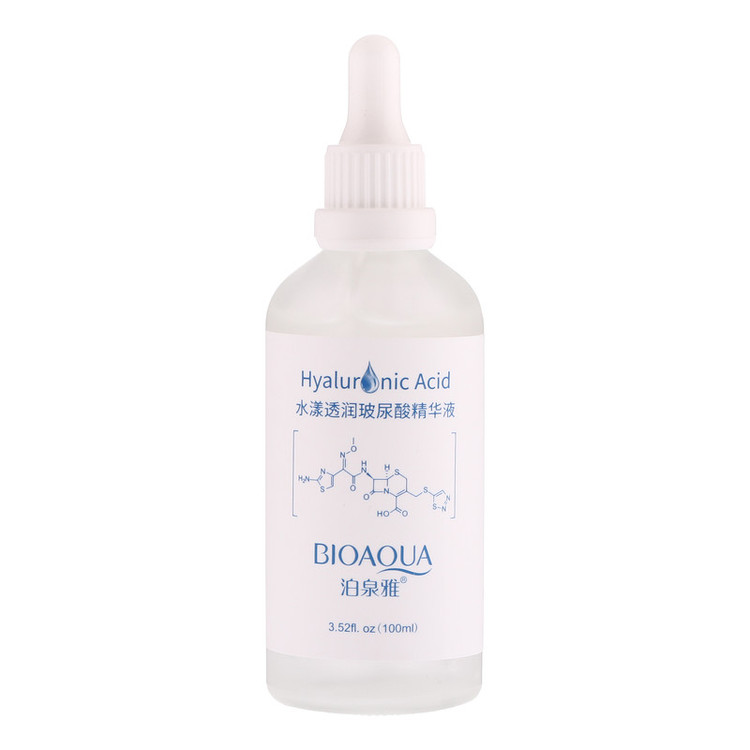 سرم آبرسان پوست بی آکوا مدل Hyaluronic Acid مناسب برای انواع پوست حجم 100 میلیلیتر