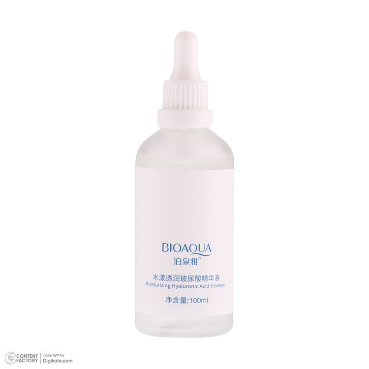سرم آبرسان پوست بی آکوا مدل Hyaluronic Acid مناسب برای انواع پوست حجم 100 میلیلیتر