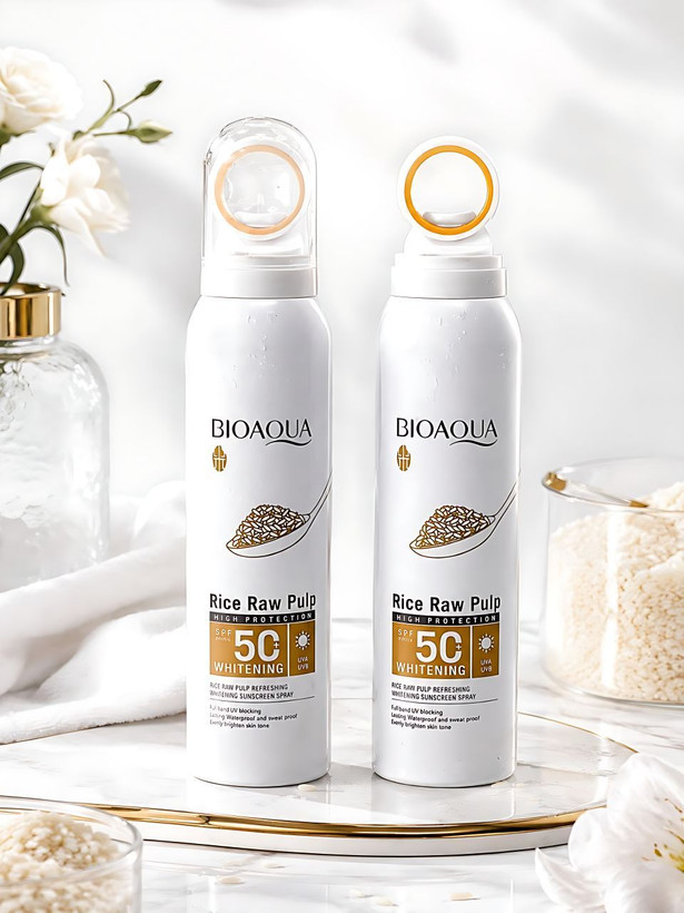 اسپری ضدآفتاب برنج BIOAQUA | SPF 50+