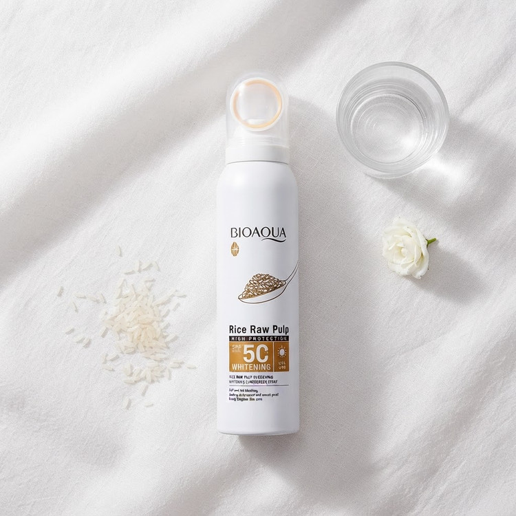 اسپری ضدآفتاب برنج BIOAQUA | SPF 50+